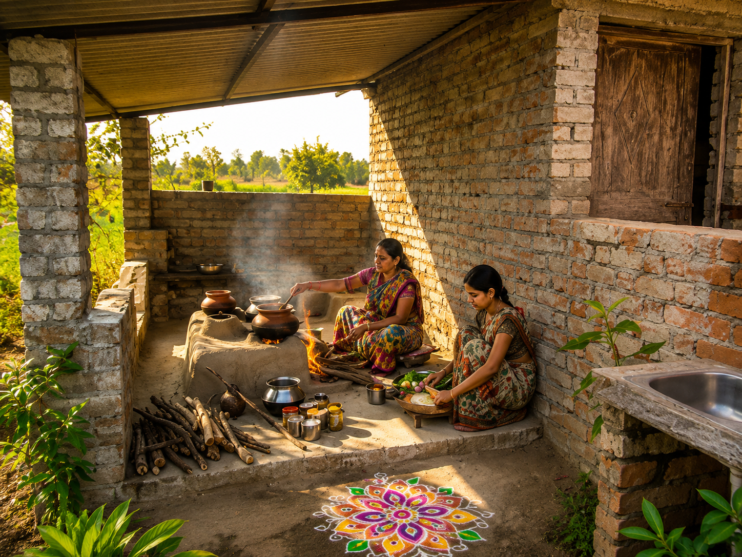 Traditional Outdoor Kitchen